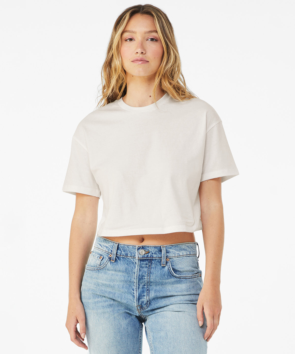 Bella Canvas Women's Jersey Crop Tee