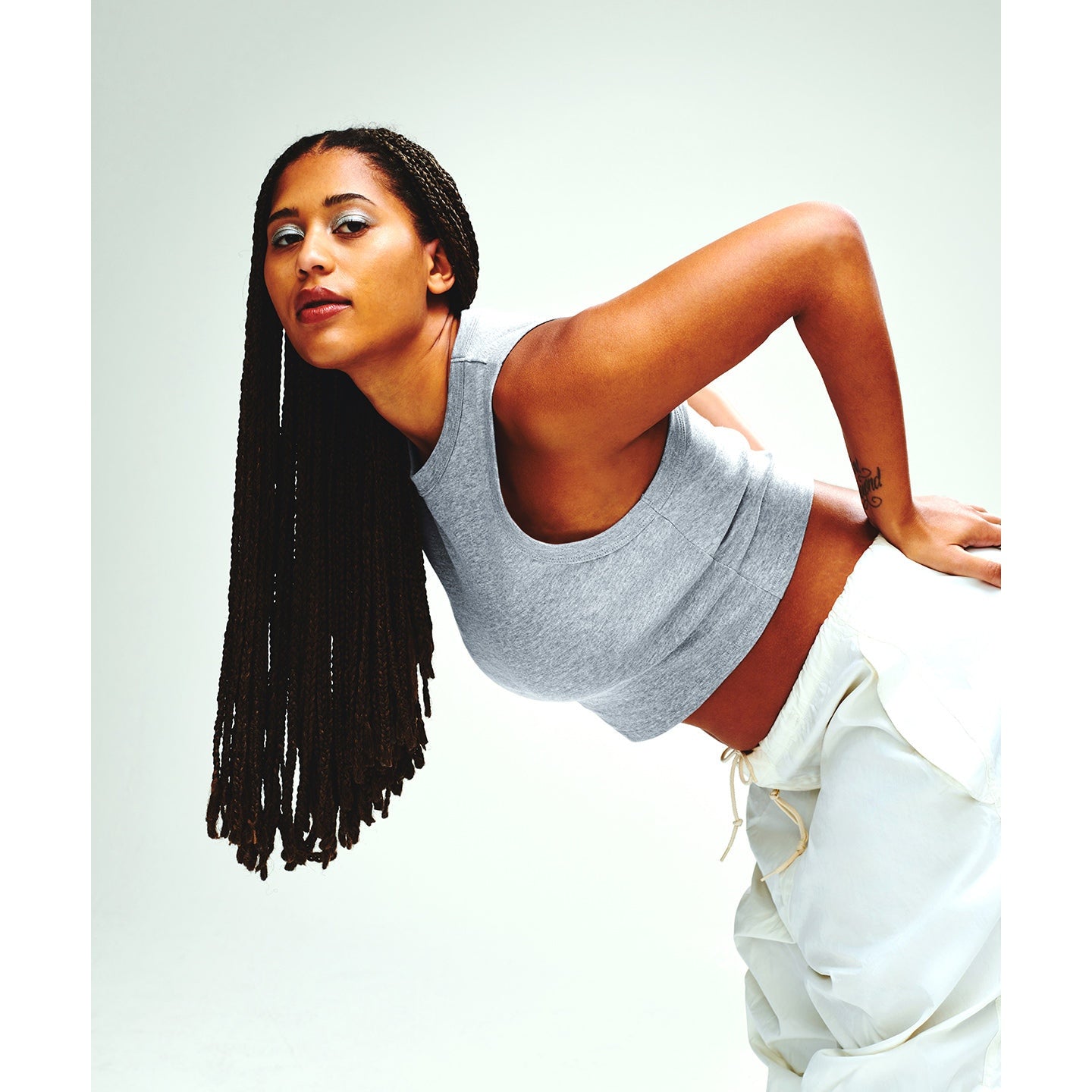 Bella Canvas Women's Micro Rib Muscle Crop Tank