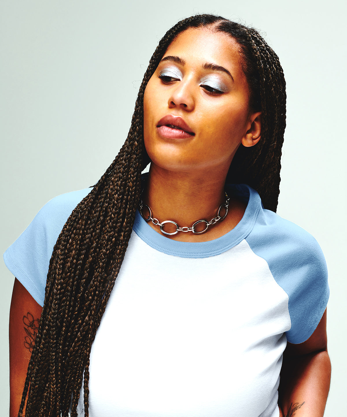 Bella Canvas Women's Micro Rib Raglan Baby T-Shirt