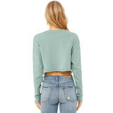 Bella Canvas Women's Cropped Crew Fleece