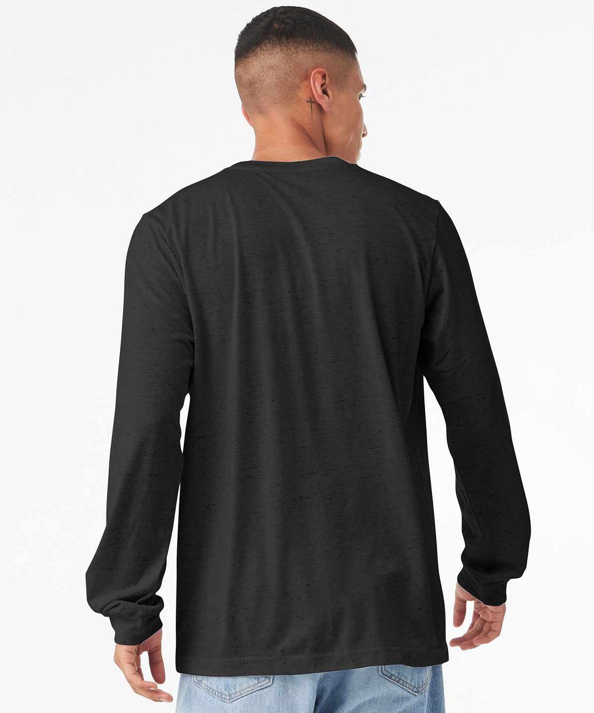 Bella Canvas Unisex Heather Cvc Long Sleeve T-Shirt