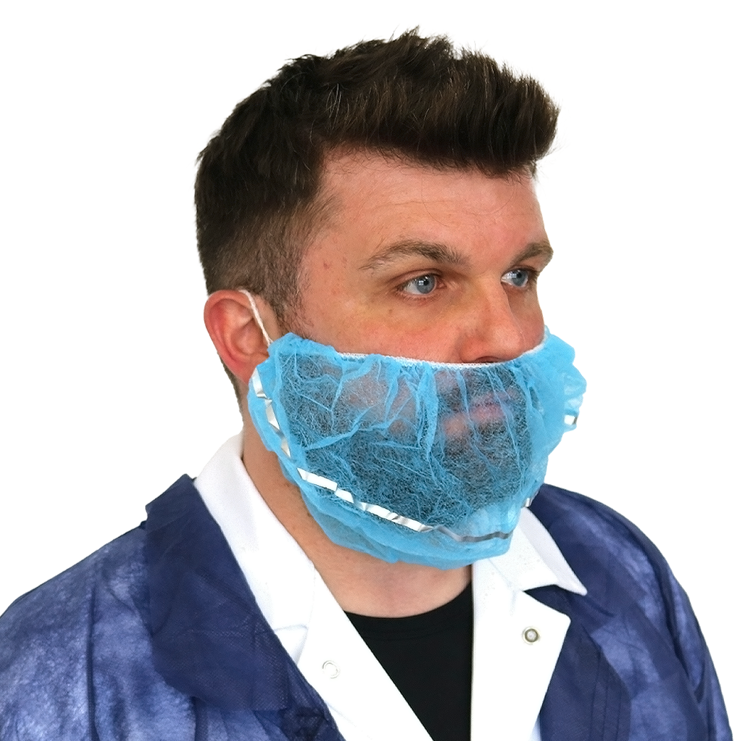 Supertouch Non-Woven Detectable Beard Mask