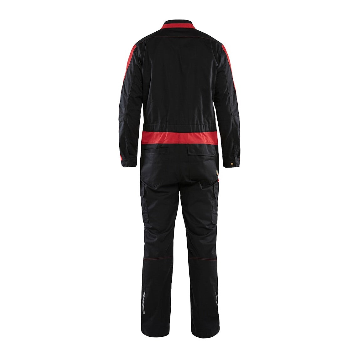 Blaklader Industry Overalls Stretch 6144 #colour_black-red