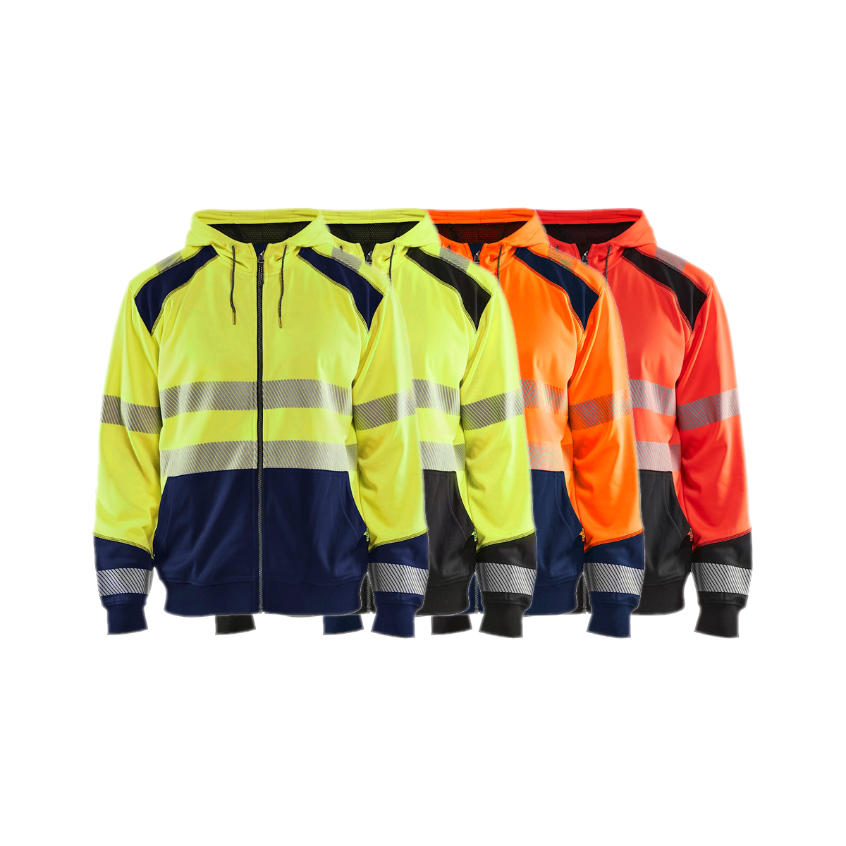 Blaklader Hi-Vis Hooded Sweater 3546