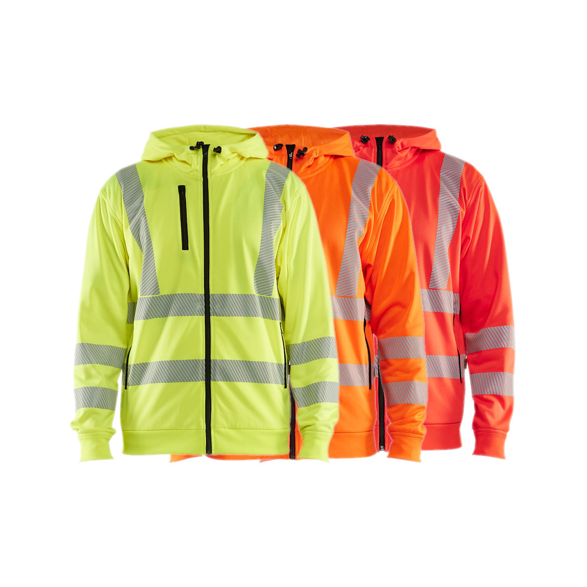Blaklader Hi-Vis Hoodie Full-Zip 3565