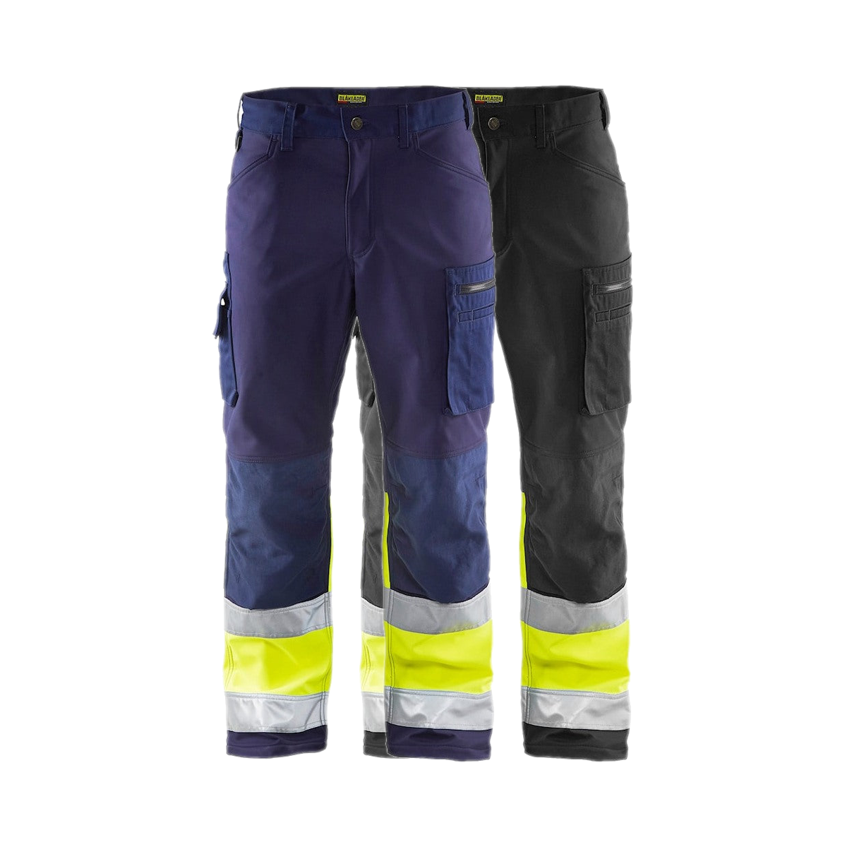 Blaklader Hi-Vis Softshell Trousers 1562