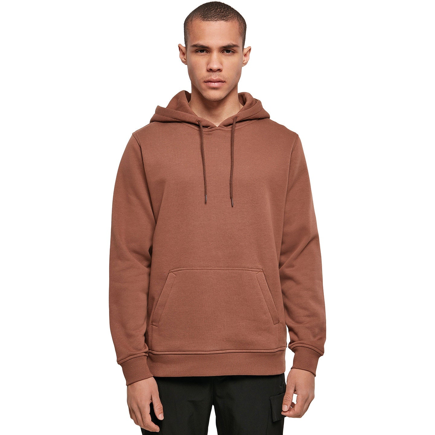 Build Your Brand Heavy Hoodie - Bark