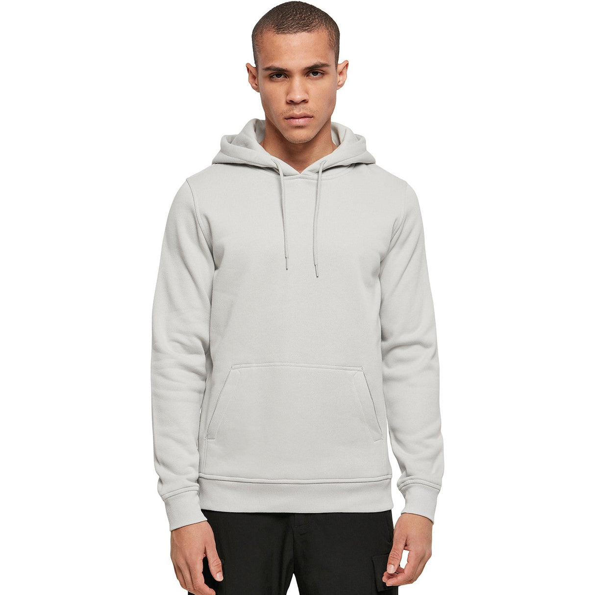 Build Your Brand Heavy Hoodie - Light Asphalt