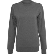 Build Your Brand Women's Light Crewneck