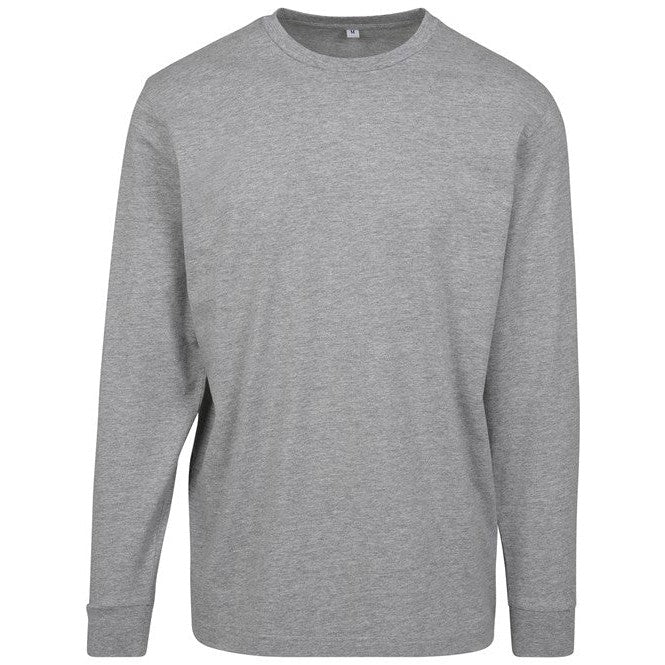 Build Your Brand Long Sleeve With Cuff Rib