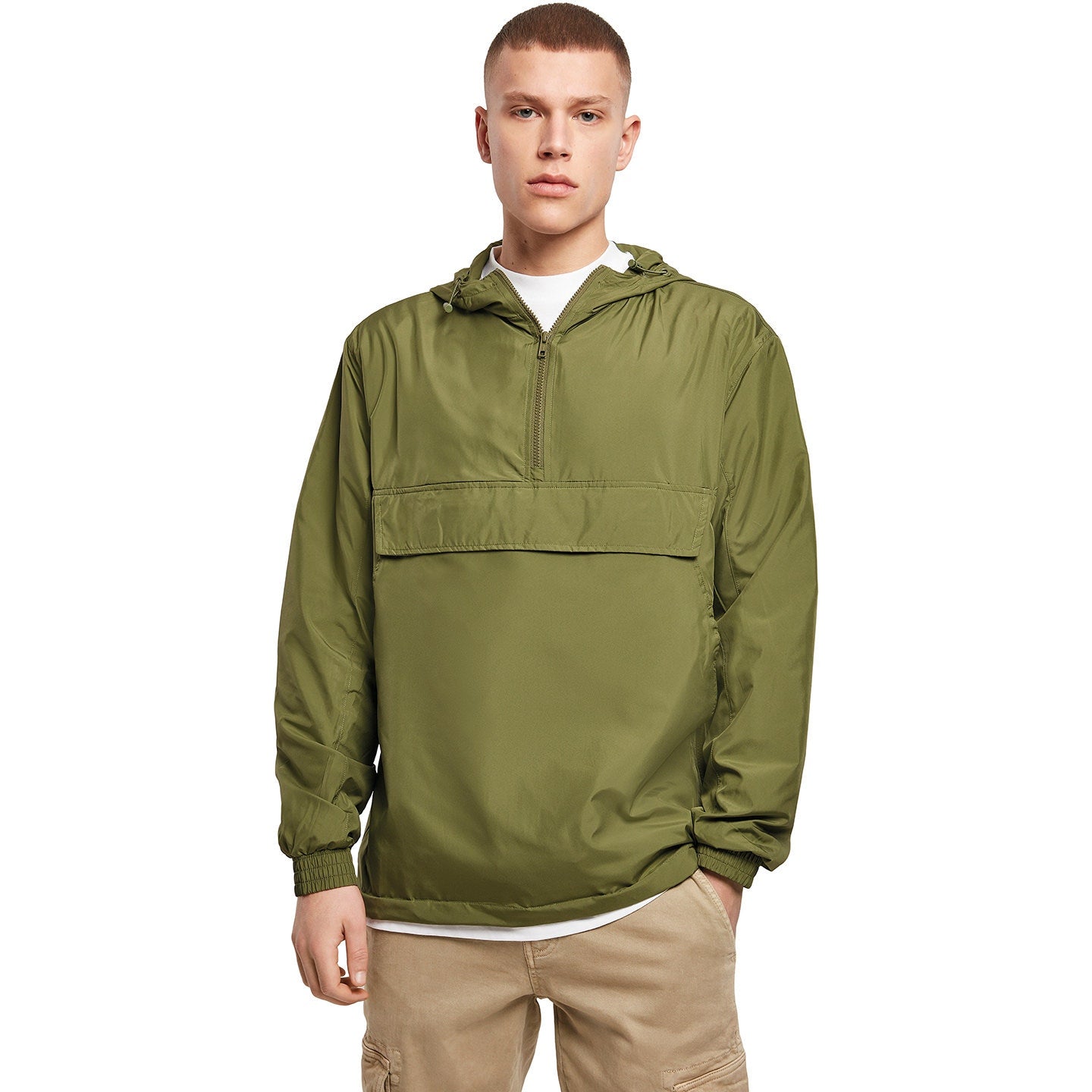 Build Your Brand Basic Pullover Jacket