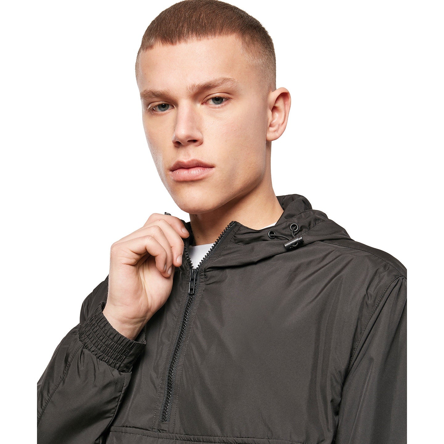 Build Your Brand Basic Pullover Jacket