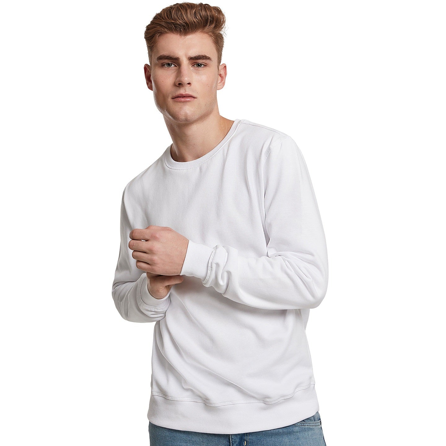 Build Your Brand Premium Crew Neck