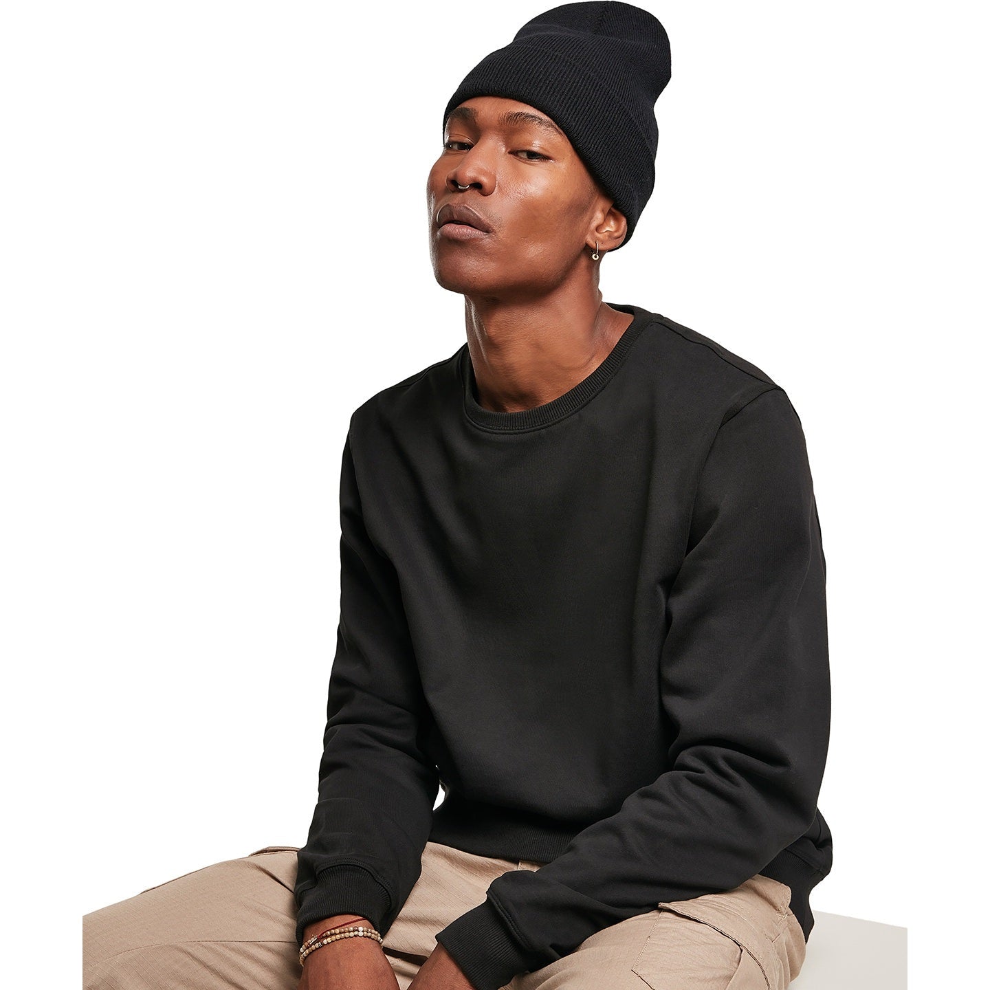 Build Your Brand Premium Crew Neck