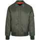 Build Your Brand Collar Bomber Jacket