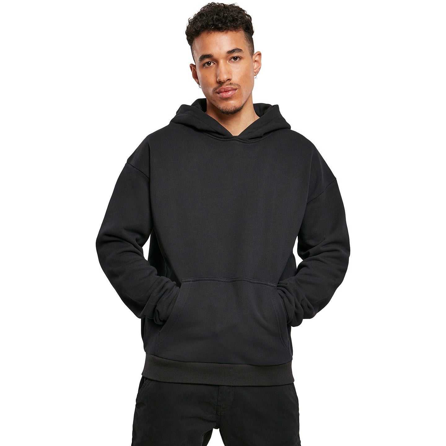 Build Your Brand Ultra Heavy Hoodie - Black