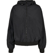 Build Your Brand Women's Crinkle Batwing Jacket