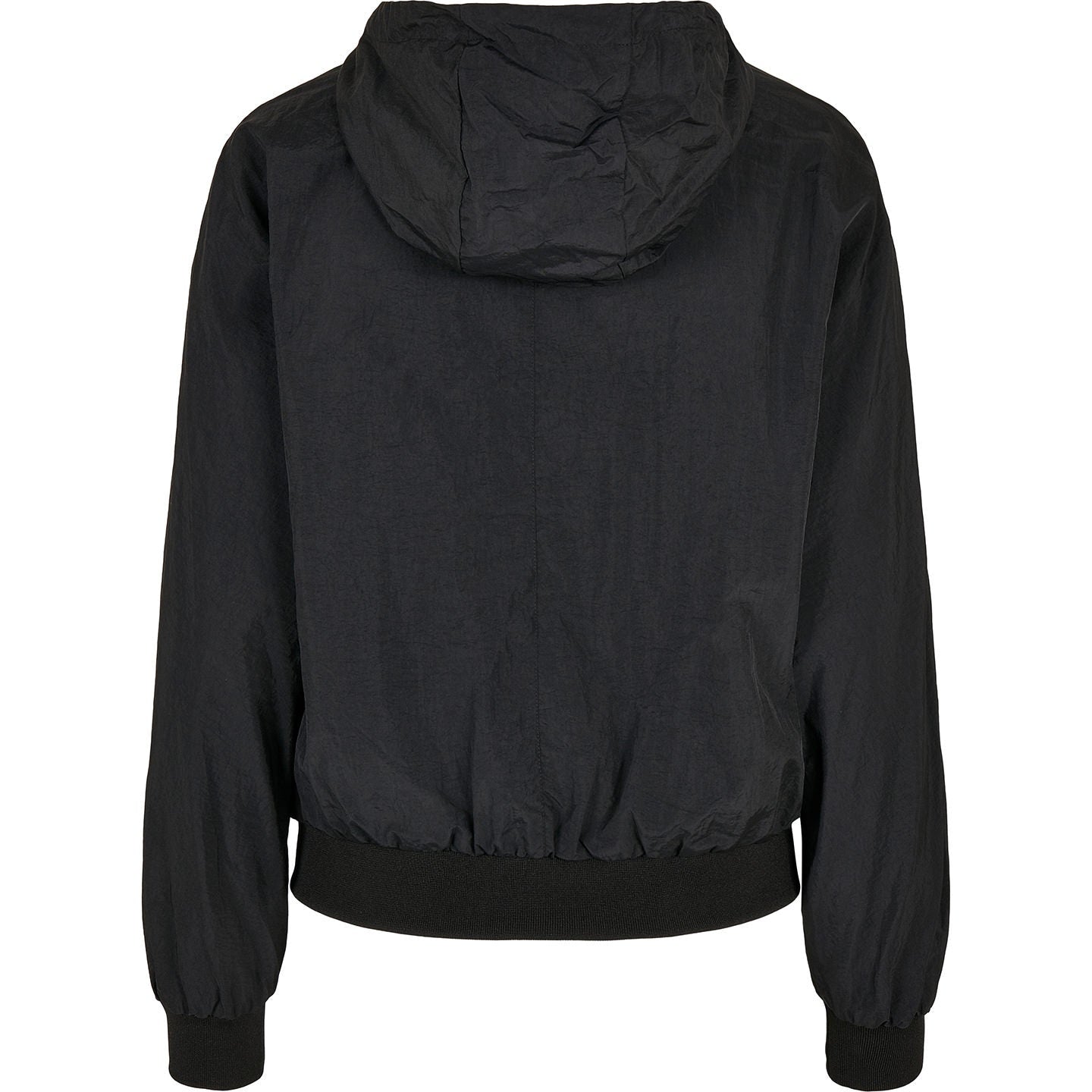 Build Your Brand Women's Crinkle Batwing Jacket