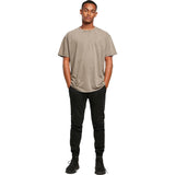Build Your Brand Acid Washed Heavy Oversized Tee