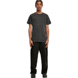 Build Your Brand Acid Washed Round Neck Tee