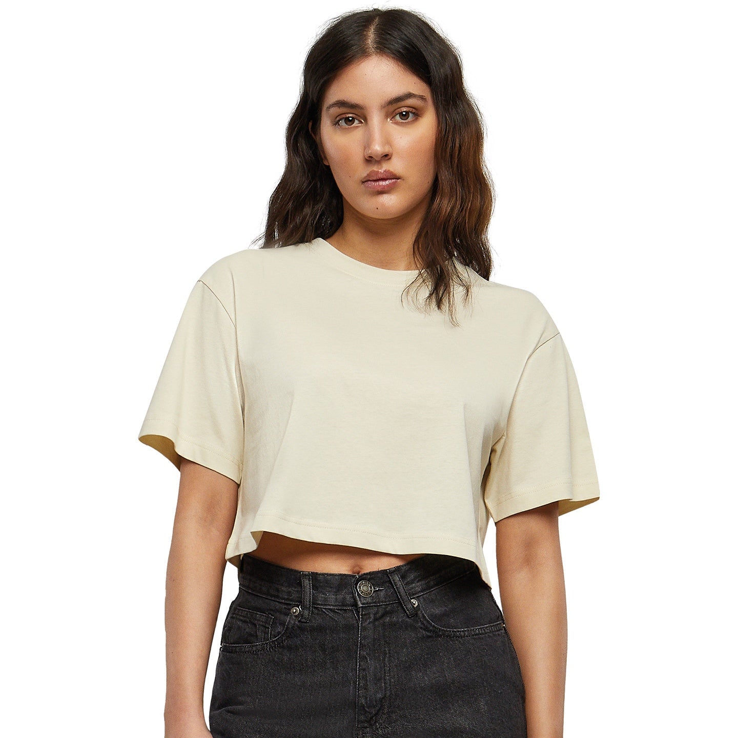 Build Your Brand Women's Short Oversized Tee