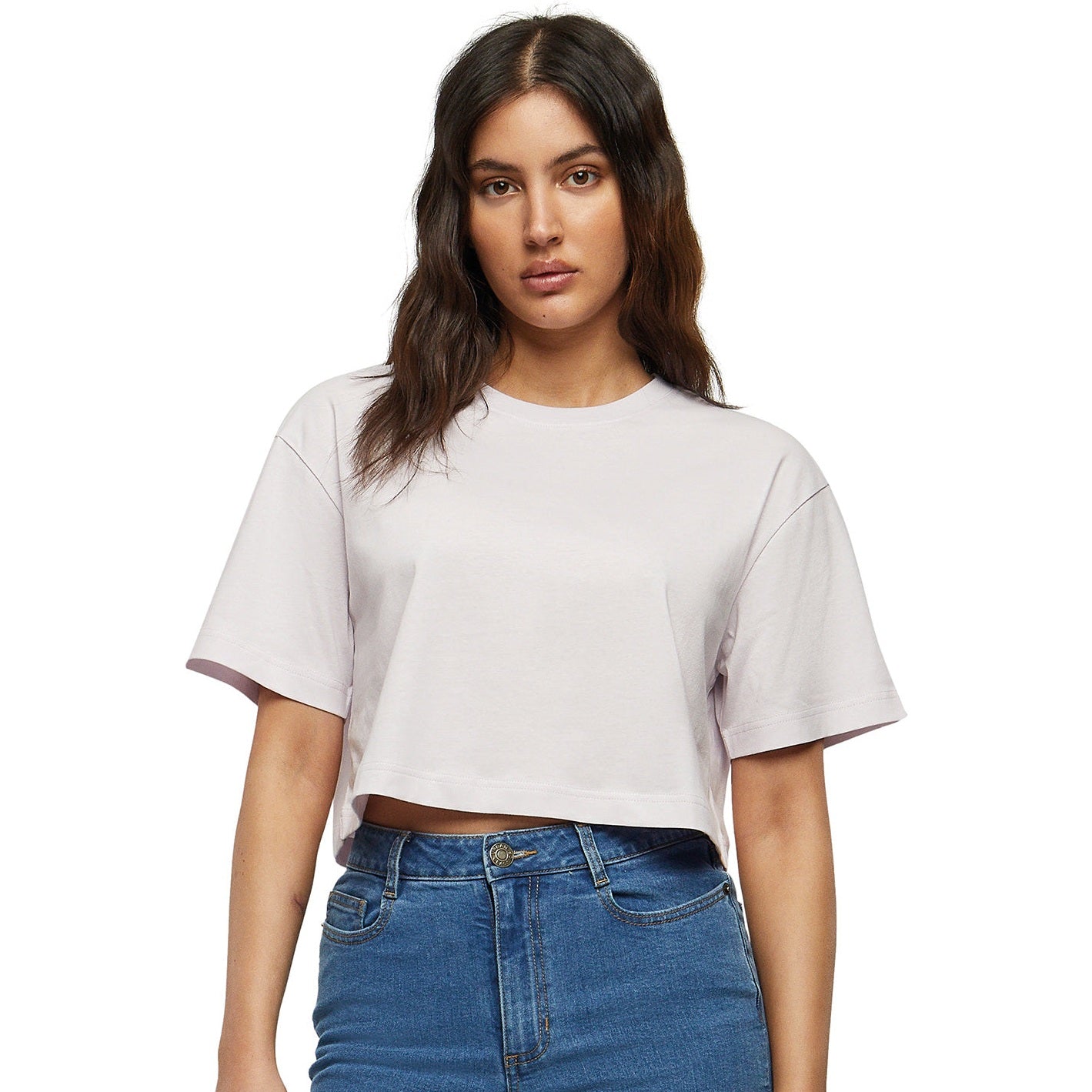 Build Your Brand Women's Short Oversized Tee