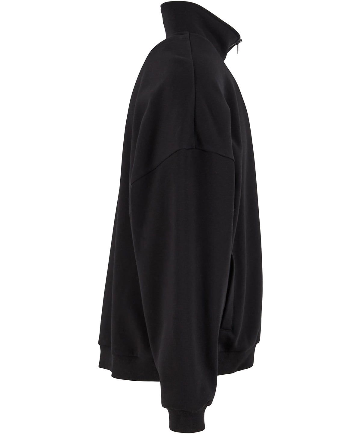 Build Your Brand BY422 Oversized Zip Jacket