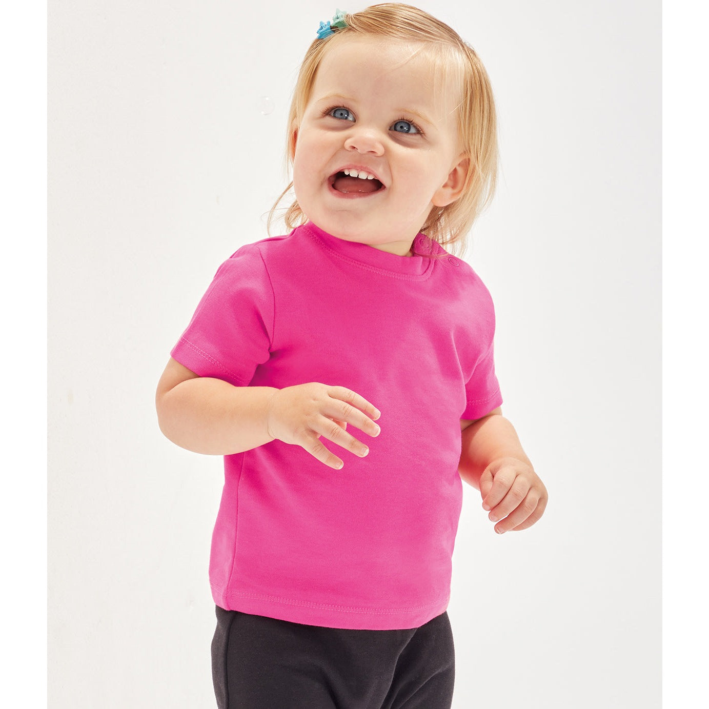 Babybugz Baby T - Organic Fuchsia