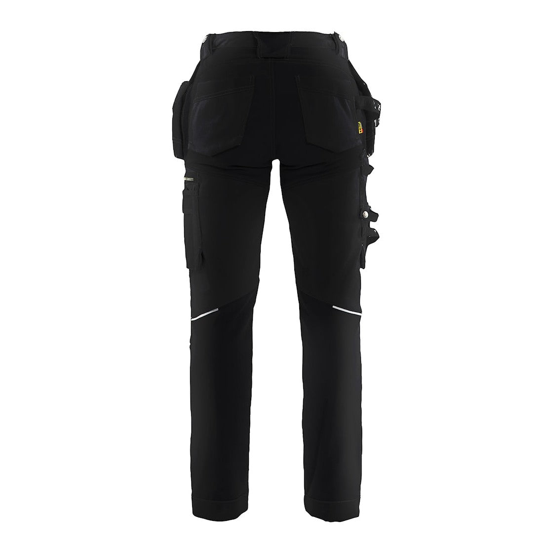 Blaklader Women's Craftsman Trousers with Stretch 7130 #colour_black-black