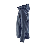 Blaklader Knitted Jacket with Softshell 5940 #colour_numb-blue-dark-navy