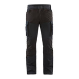 Blaklader Service Trousers Denim Stretch 1457 #colour_navy-blue-black