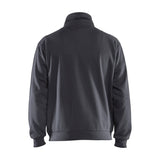Blaklader Sweatshirt Half-Zip 3587 #colour_mid-grey