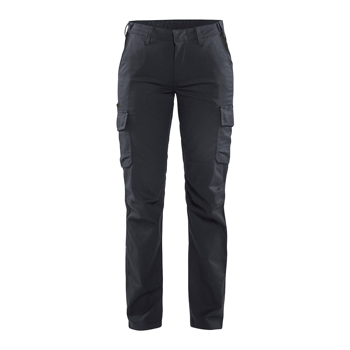 Blaklader Women's Industry Trousers Stretch 7144 #colour_mid-grey-black