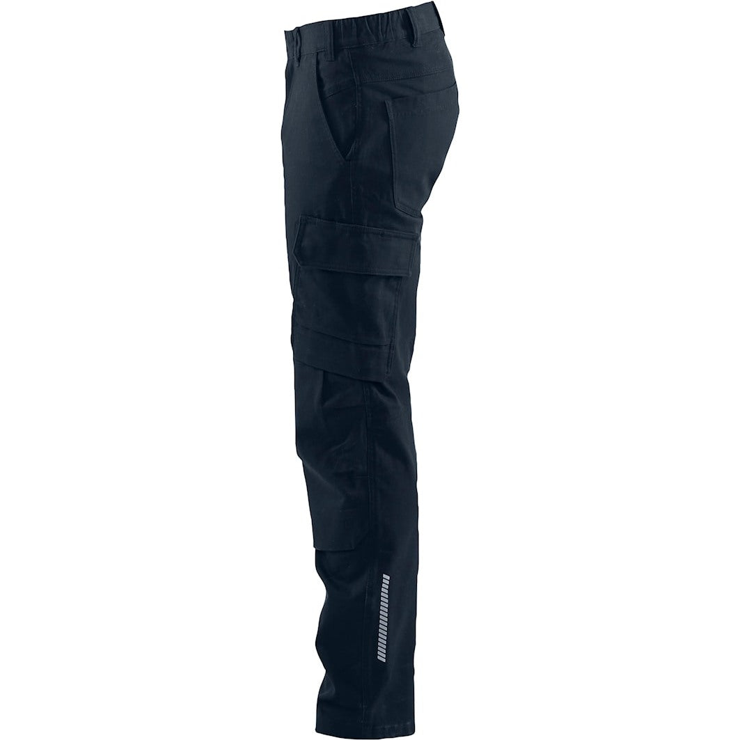 Blaklader Industry Trousers Stretch 1466 #colour_dark-navy-blue