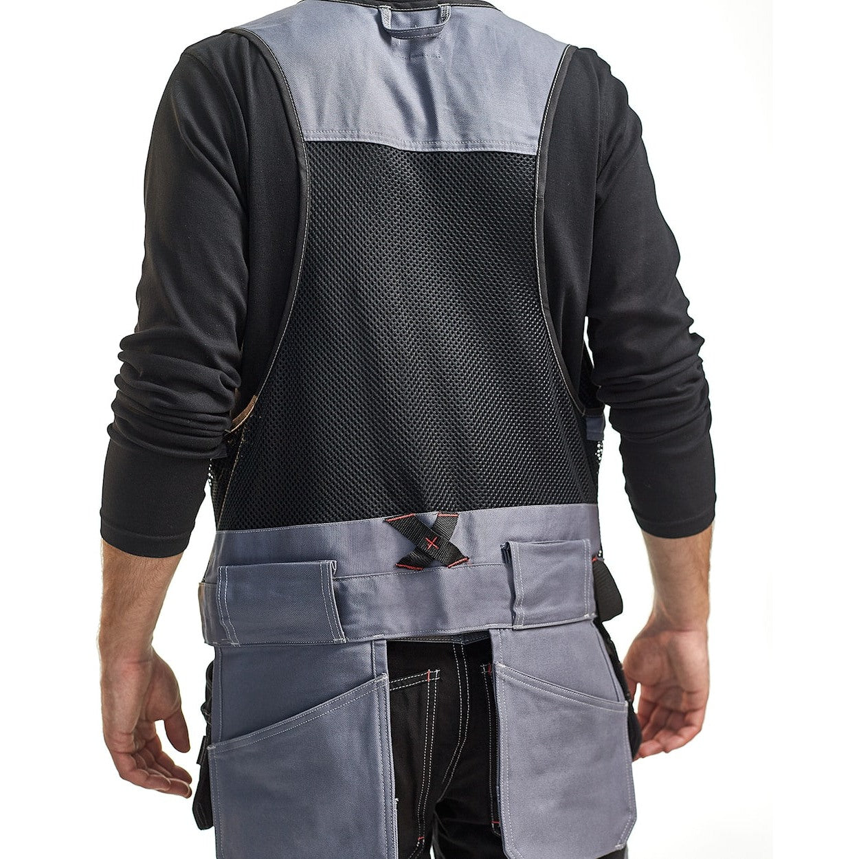 Blaklader Waistcoat 3100 #colour_grey-black