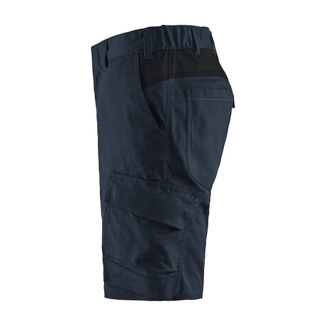 Blaklader Industry Shorts Stretch 1446 #colour_dark-navy-black