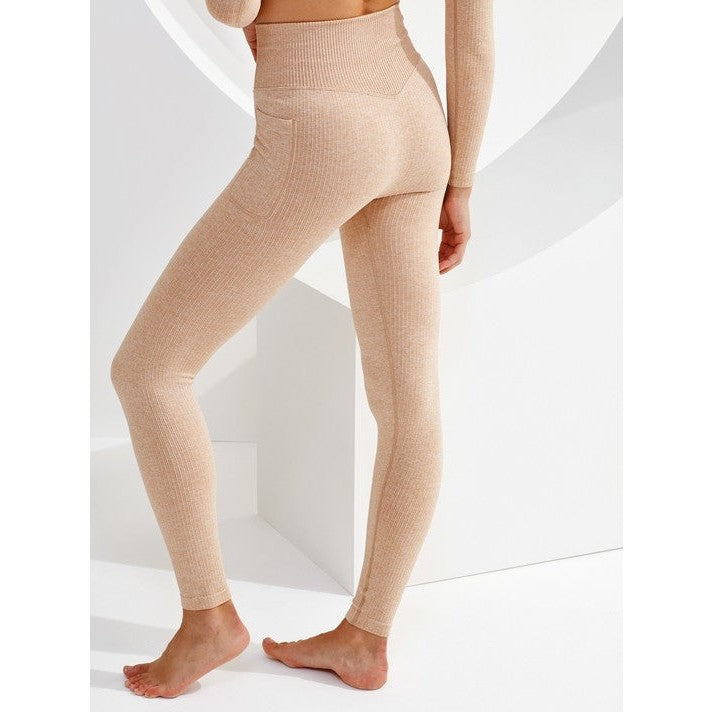 Women's TriDri® Ribbed Seamless 3D Fit Multi-Sport Leggings