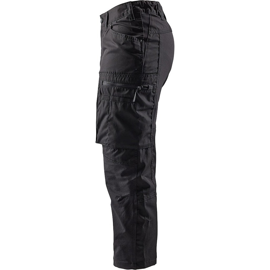 Blaklader Service Pirate Trousers with Stretch Women 7129 #colour_black
