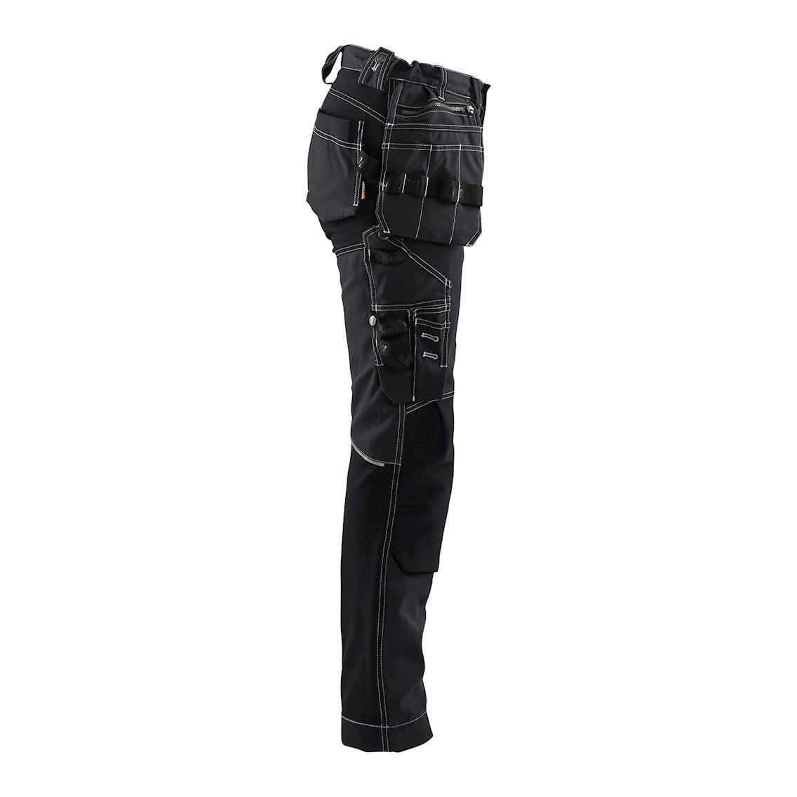 Blaklader Women's Craftsman Trousers with Stretch 7130 #colour_black