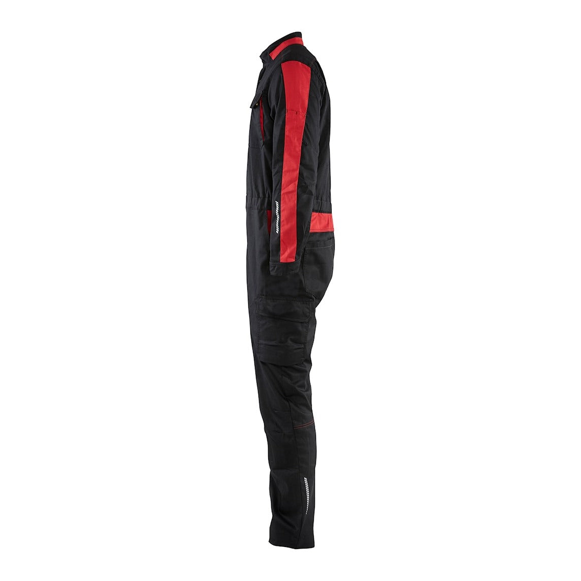 Blaklader Industry Overalls Stretch 6144 #colour_black-red