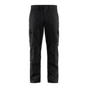 Blaklader Industry Trousers Stretch with Knee Pad Pockets 1448 - Black #colour_black
