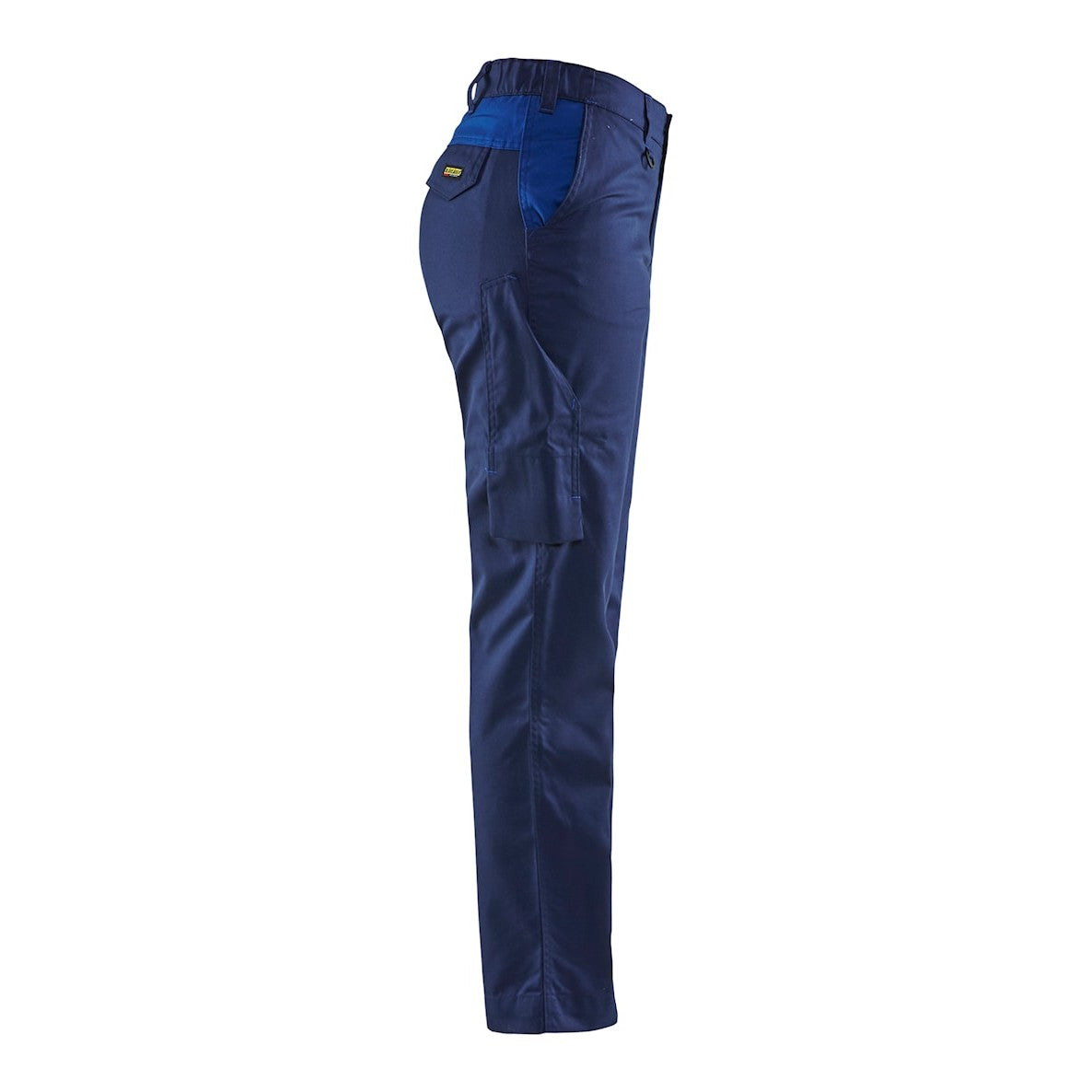 Blaklader Women's Industry Trousers 7104 #colour_navy-blue-cornflower-blue
