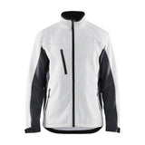 Blaklader Softshell Jacket 4950 #colour_white-dark-grey