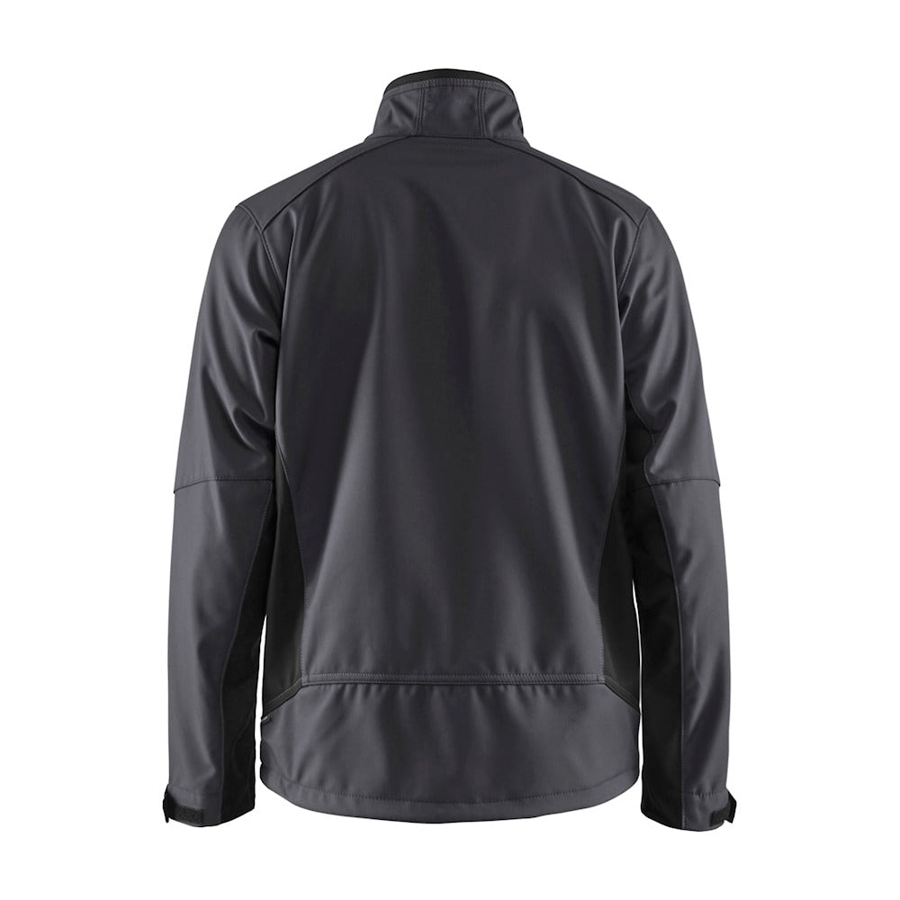 Blaklader Softshell Jacket 4950 #colour_mid-grey-black