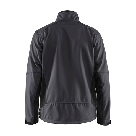 Blaklader Softshell Jacket 4950 #colour_mid-grey-black