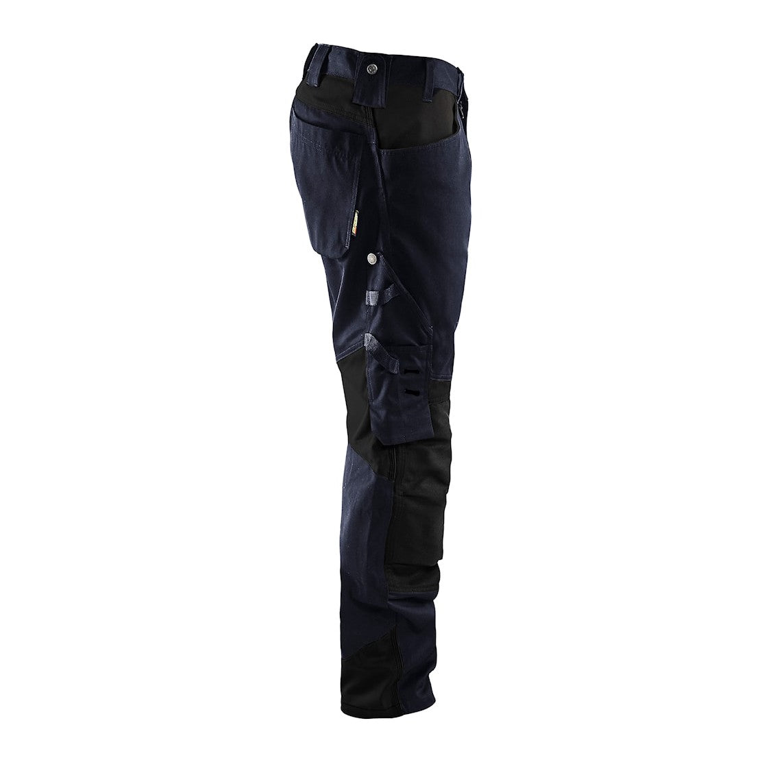 Blaklader Trousers without Nail Pockets 1556 #colour_dark-navy-black