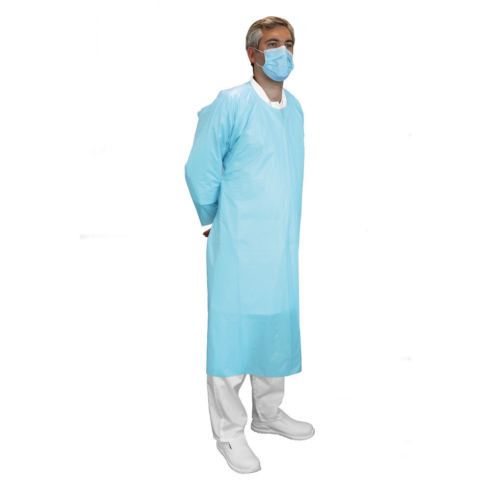 Supertouch CPE Gown With Thumb Loop