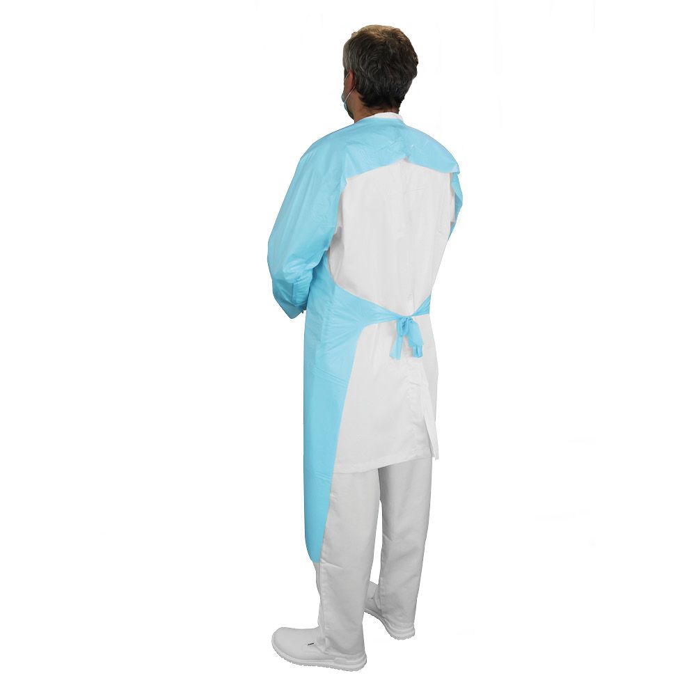 Supertouch CPE Gown With Thumb Loop