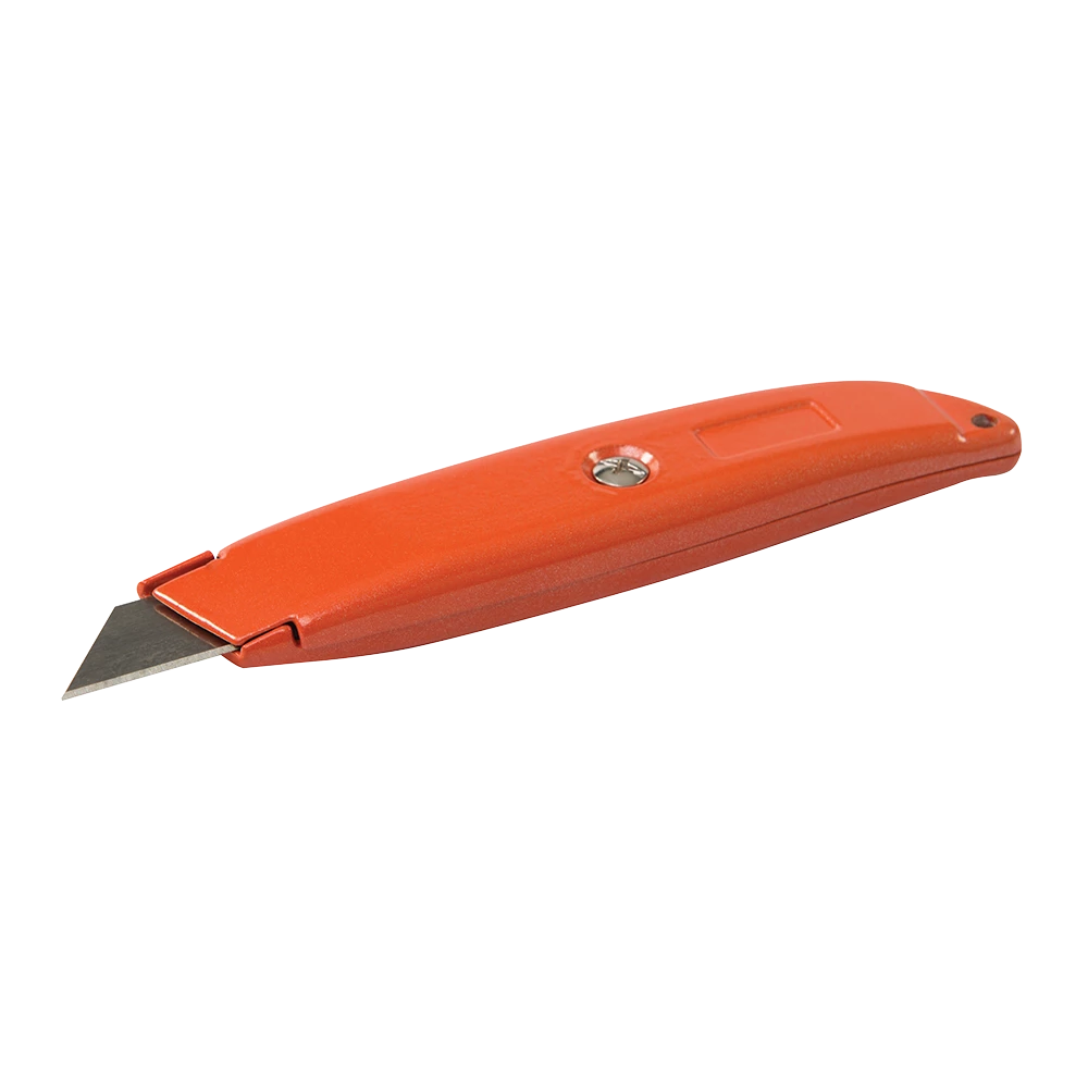 Silverline Retractable Knife - 150mm Hi-Vis