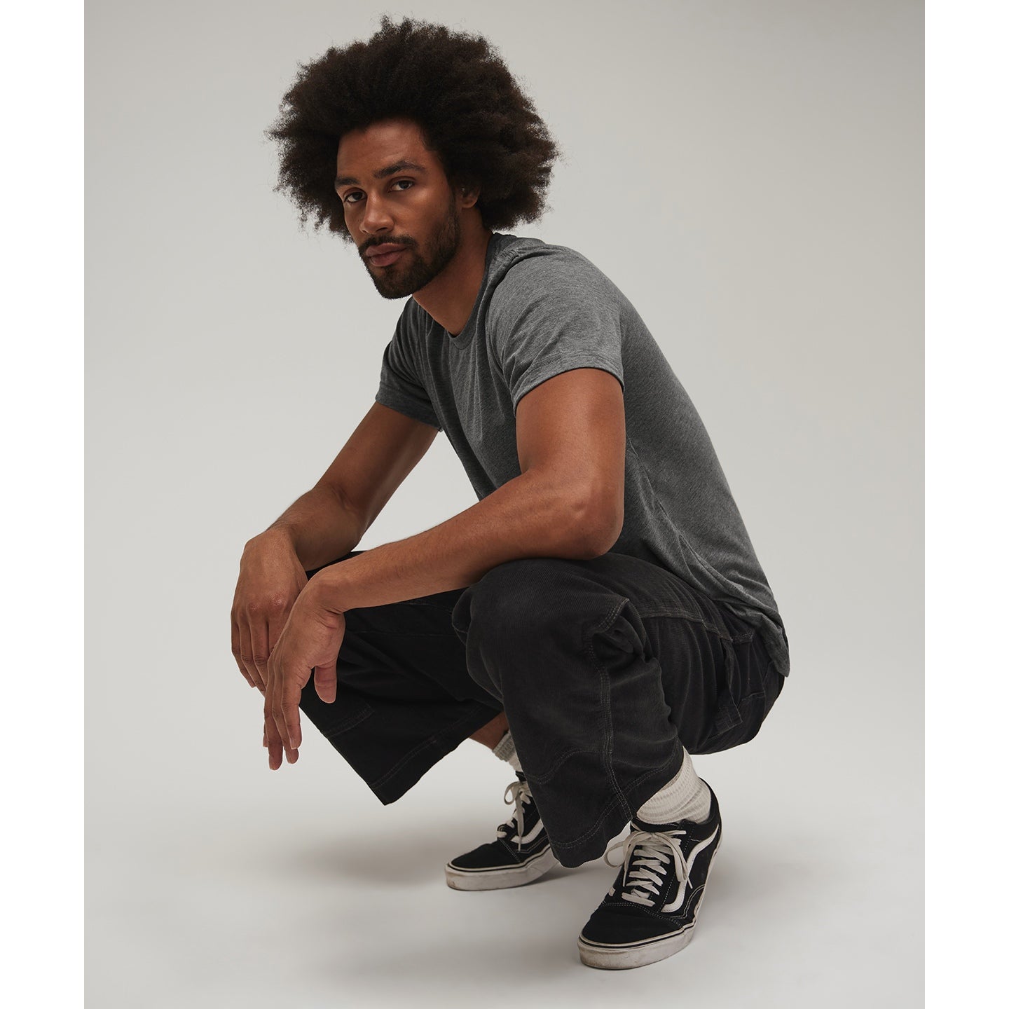 Bella Canvas Unisex Triblend Crew Neck T-Shirt - Grey Triblend